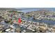 Residential waterfront neighborhood, featuring access to large waterways and beautiful residential houses at 13614 Evelane Dr, Hudson, FL 34667