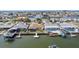 Beautiful home with a dock along a canal. Neighborhood also has canals running along the backs of the houses at 13614 Evelane Dr, Hudson, FL 34667