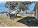 Backyard features a wooden fence and shade tree at 2723 W Arch St, Tampa, FL 33607