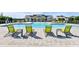 Resort-style pool featuring lounge chairs and a clubhouse, perfect for relaxing and enjoying the outdoors at 28784 Rambutan Dr, Wesley Chapel, FL 33543