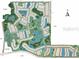 Aerial view of Primary-planned community layout with winding streets and multiple ponds at 29924 Rusco Ct, Wesley Chapel, FL 33545