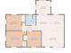 A clear floor plan with the dimensions of each room in the house at 306 Midwood Dr, Plant City, FL 33566