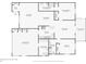 Floorplan of home layout, showing living spaces, bedrooms, bathrooms, and a screened patio at 334 Club Manor Dr, Sun City Center, FL 33573