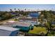 Aerial view of the home and backyard at 3774 Arkansas Ne Ave, St Petersburg, FL 33703
