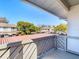 Balcony with a view of the property parking and green space at 8024 Feather Ct # D, Hudson, FL 34667