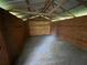 The interior of shed is spacious and well-lit at 9707 Lithia Pinecrest Rd, Lithia, FL 33547