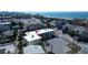A beautiful high-angle view of an apartment complex with convenient street access at 9895 1St E St # 5, Treasure Island, FL 33706