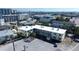 Aerial view of a charming apartment with bright, sunny views of the waterfront at 9895 1St E St # 5, Treasure Island, FL 33706