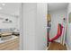 Hall closet with a storage space at 9895 1St E St # 5, Treasure Island, FL 33706