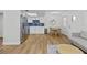 Open-concept living area with modern furnishings and a bright, airy feel at 9895 1St E St # 5, Treasure Island, FL 33706