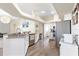 Modern kitchen with sleek appliances, ample counter space, and breakfast bar at 13481 Pullman Dr, Spring Hill, FL 34609