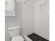 Bathroom with black and white tile at 2835 Valencia S Way, St Petersburg, FL 33705