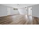 Spacious bedroom with hardwood floors, ample natural light, and neutral color palette at 2835 Valencia S Way, St Petersburg, FL 33705