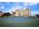 A tennis court located next to the building at 4775 Cove Cir # 205, St Petersburg, FL 33708