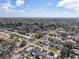 Expansive aerial view showcasing the neighborhood and the property's location at 5559 17Th N Ave, St Petersburg, FL 33710