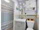 Clean bathroom with a shower and tub combination and an updated vanity at 701 63Rd S St, Gulfport, FL 33707