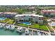 Beautiful waterfront condo community with a pool and boat docks at 1060 Pinellas Bayway S # 103, St Petersburg, FL 33715