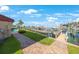 View of boat dock from the building at 1060 Pinellas Bayway S # 103, St Petersburg, FL 33715