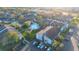 A bird's-eye view of a community of condominiums with well-maintained landscaping and parking at 11901 4Th N St # 10102, St Petersburg, FL 33716