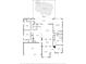 Detailed floor plan showcasing layout of rooms, including primary bedroom, Gathering room, and swimming pool at 21537 Draycott Way, Land O Lakes, FL 34637