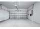 A spacious garage offers plenty of room for parking and storage, featuring a clean and modern epoxy floor at 2510 W Cleveland St # 3, Tampa, FL 33609