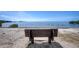 Secluded beach spot featuring a tranquil view of the ocean at 423 Windrush Bay Dr, Tarpon Springs, FL 34689