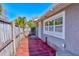 A bright deck featuring stained wood and access to the home at 4606 W Oakellar Ave, Tampa, FL 33611