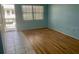 Living room with hardwood flooring at 5895 18Th N St # 11, St Petersburg, FL 33714