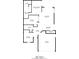 Detailed floorplan showcasing layout of the home, including living spaces and bedrooms at 692 Greenglen Ln, Palm Harbor, FL 34684