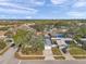 Aerial view of a residential neighborhood showcasing well-maintained homes and lush greenery at 9394 117Th Ave, Largo, FL 33773