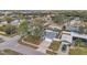 Aerial view of a tree-lined neighborhood featuring well-maintained homes and lush greenery at 9394 117Th Ave, Largo, FL 33773