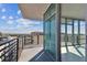 Spacious balcony with steel railings offering panoramic city views from a modern condo at 1208 E Kennedy Blvd # 1115, Tampa, FL 33602