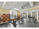 Well-equipped gym with weights and exercise equipment at 4221 W Spruce St # 1414, Tampa, FL 33607