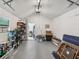 Clean garage interior with high ceilings and lots of extra room at 605 12Th N Ave, St Petersburg, FL 33701