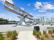 Benoist Plaza sculpture with downtown skyline backdrop and waterfront views at 605 12Th N Ave, St Petersburg, FL 33701