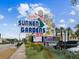 Beautiful Sunken Gardens sign showcasing the lush greenery and floral displays at 605 12Th N Ave, St Petersburg, FL 33701