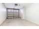 Clean, empty garage with space for storage and parking a car at 14700 Seminole Trl, Seminole, FL 33776