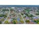 Aerial view of a home near Mariner Blvd, Northcliffe Blvd, and Publix, in a friendly neighborhood at 4306 Goldcoast Ave, Spring Hill, FL 34609