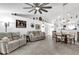 Comfortable living room with tile flooring at 5106 Tanner Rd, Spring Hill, FL 34609