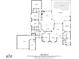 Detailed floor plan showcasing layout of home, including bedrooms, kitchen, living spaces, and outdoor swimming pool at 1011 Riverside Ridge Rd, Tarpon Springs, FL 34688
