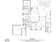 Detailed floor plan showcasing layout of home, including bedrooms, kitchen, living spaces, and outdoor swimming pool at 1011 Riverside Ridge Rd, Tarpon Springs, FL 34688
