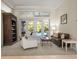 Comfortable living room with neutral tones, large windows, and access to the outdoor area at 1011 Riverside Ridge Rd, Tarpon Springs, FL 34688