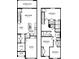 Detailed floor plan showcasing the layout of the home with room dimensions, including bedrooms, kitchen, and living areas at 11850 Davis Dr, Largo, FL 33774