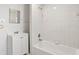 Bathroom featuring bathtub and vanity sink at 14329 14Th St, Dade City, FL 33523