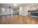 Spacious living area showcasing an open layout with neutral tones and modern finishes at 4549 Chinkapin Dr, Sarasota, FL 34232