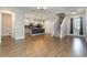 Open-concept layout seamlessly connects the living, dining, and kitchen areas at 4549 Chinkapin Dr, Sarasota, FL 34232