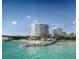 Beautiful waterfront condo buildings with a private beach, bridge access and amazing views at 805 S Gulfview Blvd # 305B, Clearwater, FL 33767