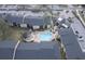 An aerial view of the condo community and pool area at 10195 Sailwinds N Blvd # 101, Largo, FL 33773