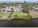 A waterfront home with a landscaped backyard and cozy fire pit at 1230 75Th N Ave, St Petersburg, FL 33702
