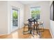 Bright dining area with balcony access at 1910 E Palm Ave # 10301, Tampa, FL 33605